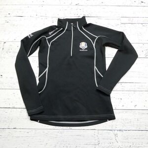 Ryder Cup Hazeltine‎ 2016 Pullover Shirt Womens S Black Golf Long Sleeve Sunice
